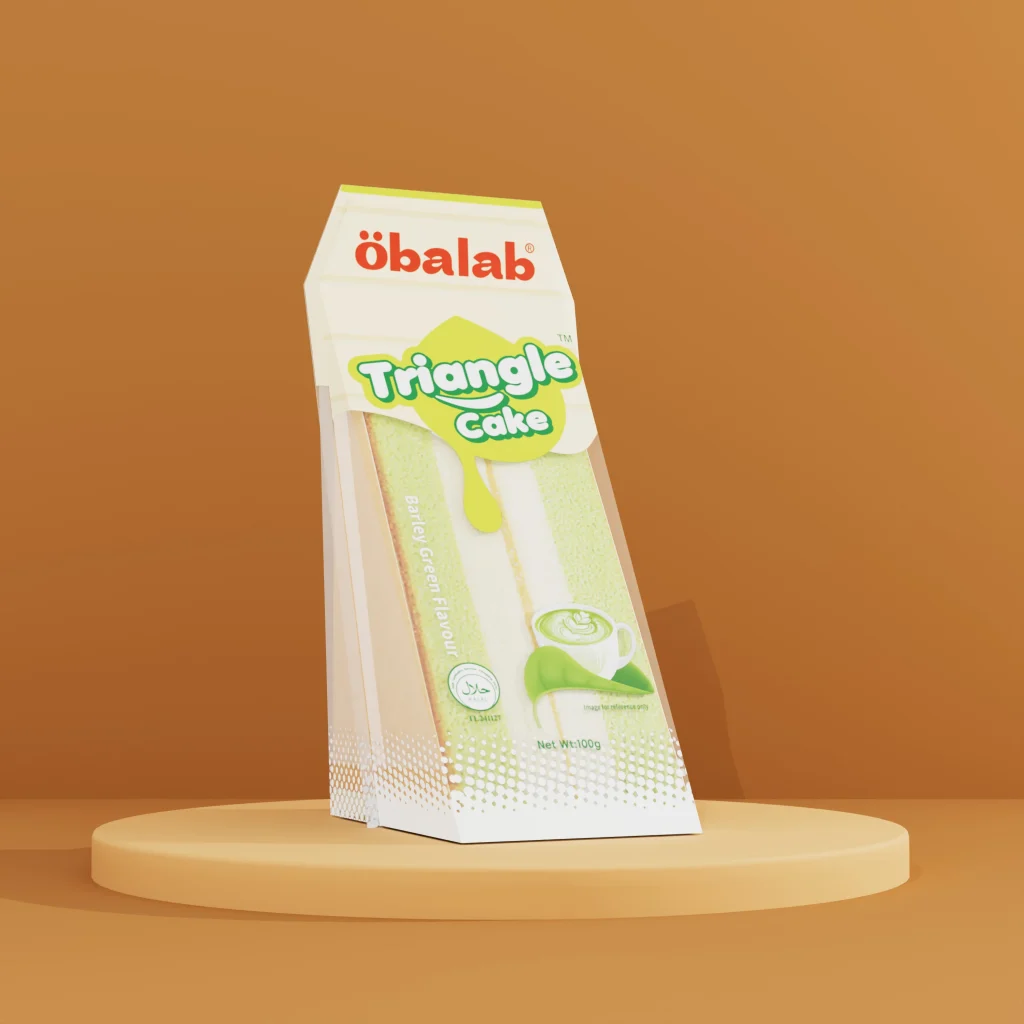 Obalab三角蛋糕六口味包装袋效果图2