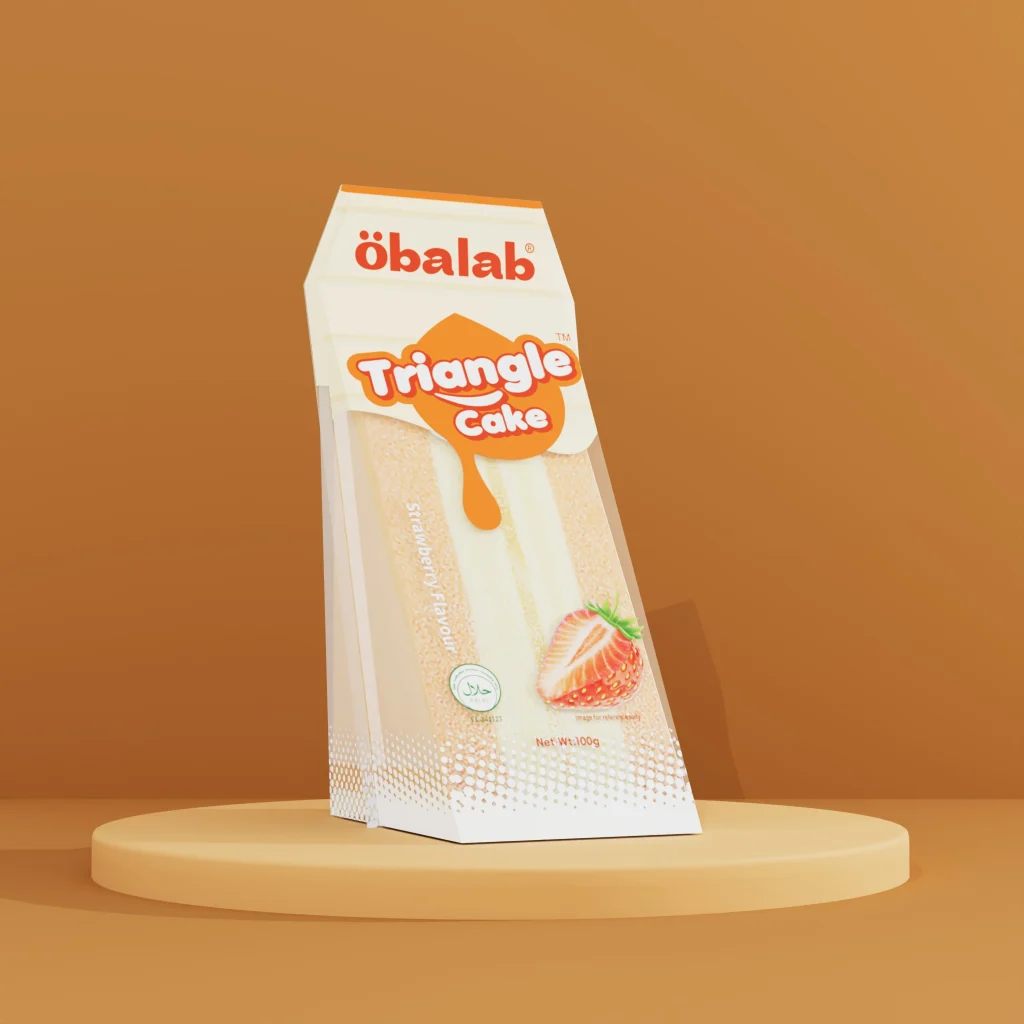 Obalab三角蛋糕六口味包装袋效果图4