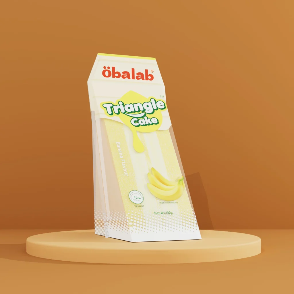 Obalab三角蛋糕六口味包装袋效果图5