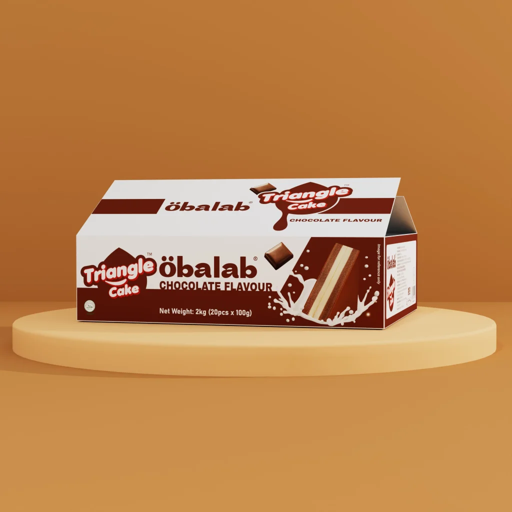 Obalab三角蛋糕六口味纸箱效果图3