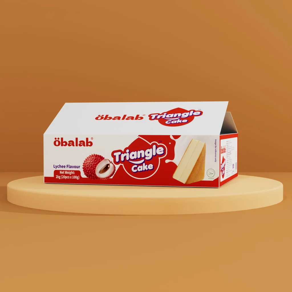 Obalab三角蛋糕六口味纸箱效果图6