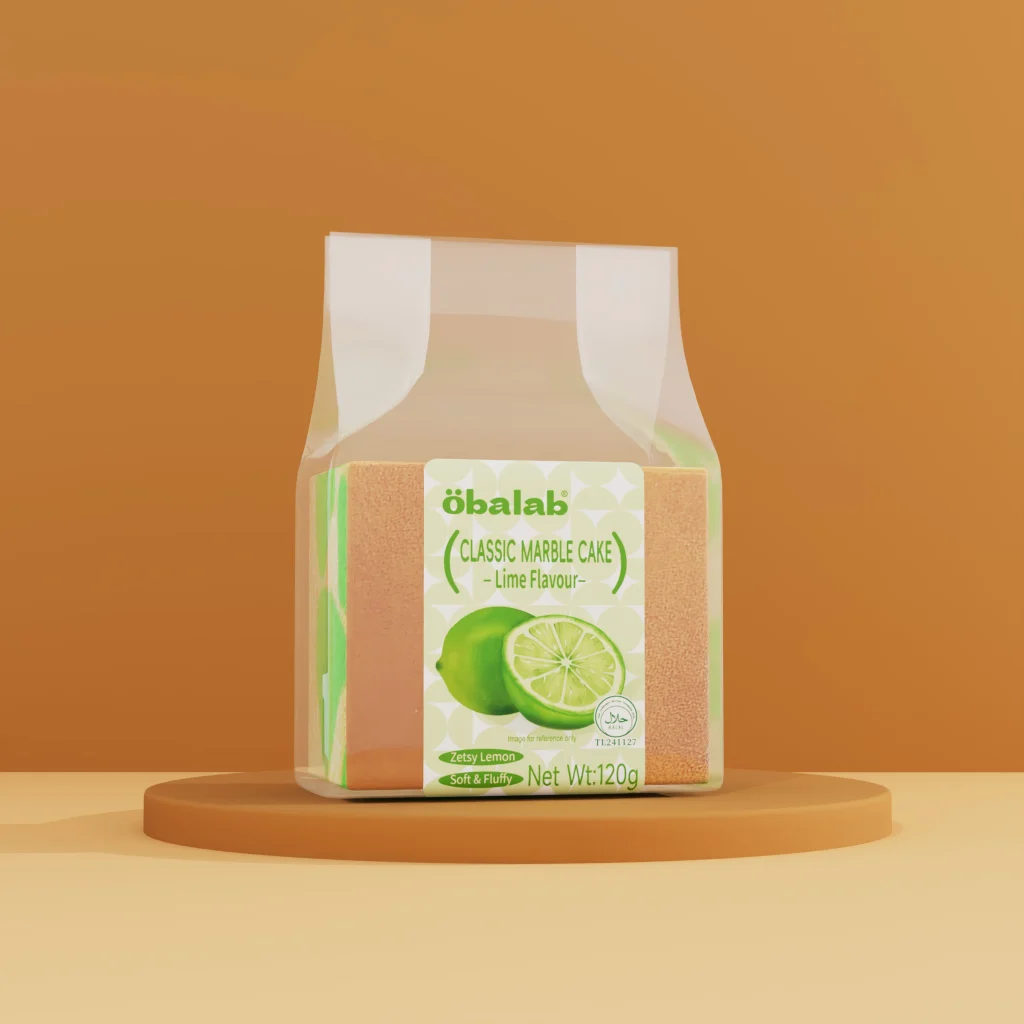 Classic Marble Cake (Lime Flavor)